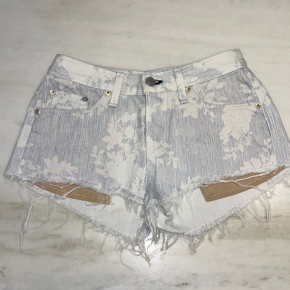 Rag and Bone Jean Cut Off Shorts Size 25